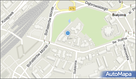 Paczkomat InPost BIA11BAPP, św. Rocha 10/2, Białystok 15-879