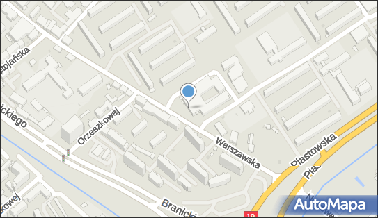 Paczkomat InPost BIA22N, Warszawska 79, Białystok 15-001