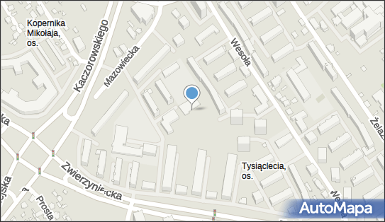 Paczkomat InPost BIA34M, Mazowiecka 39C, Białystok 15-302