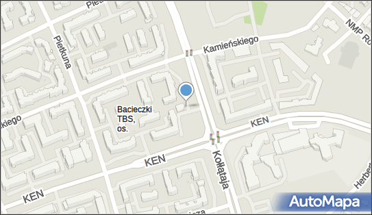 Paczkomat InPost BIA47M, Hugona Kołłątaja 63, Białystok 15-774