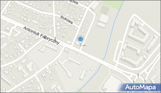 Paczkomat InPost BIA49M, Antoniuk Fabryczny 6, Białystok 15-741