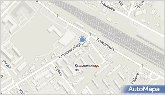 Paczkomat InPost BIA98M, Kraszewskiego 30, Białystok 15-025