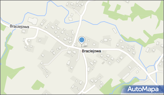 Paczkomat InPost BIJ01M, Braciejowa 1I, Braciejowa 39-208