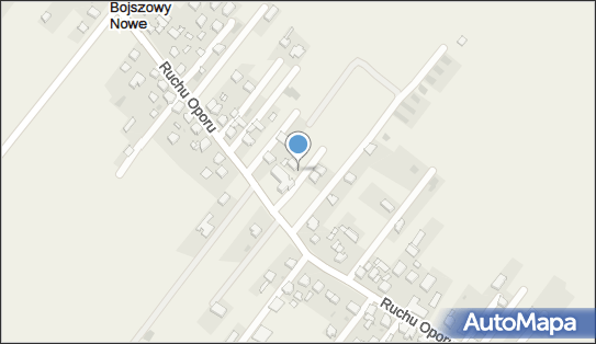 Paczkomat InPost BJV01M, Ruchu Oporu 100, Bojszowy Nowe 43-220