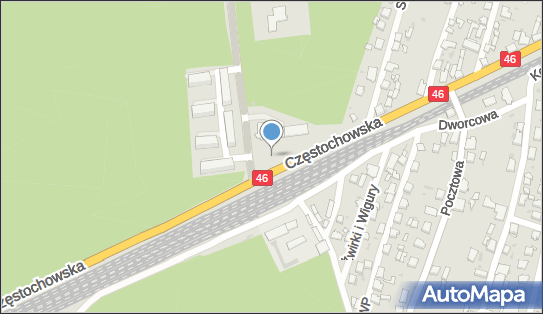 Paczkomat InPost BLH02BAPP, Sienkiewicza 2, Blachownia 42-290