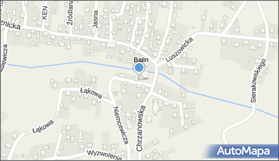 Paczkomat InPost BLN02M, Juliana Niemcewicza 2, Balin 32-500