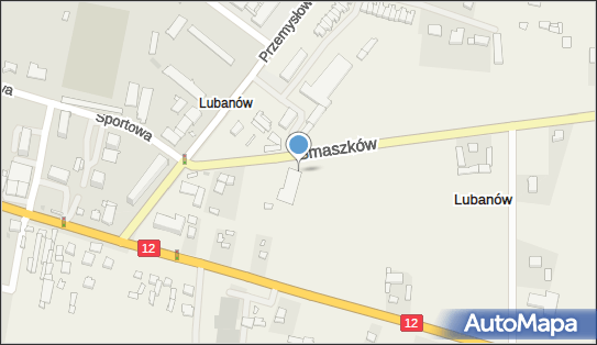 Paczkomat InPost BLS02M, Lubanów 13a, Lubanów 98-235