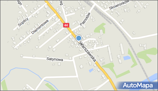 Paczkomat InPost BNX01M, Warszawska 374a, Bieruń 43-155