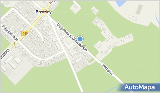 Paczkomat InPost BNY01BAPP, Długosza Królewskiego 2b, Brzeziny 62-874