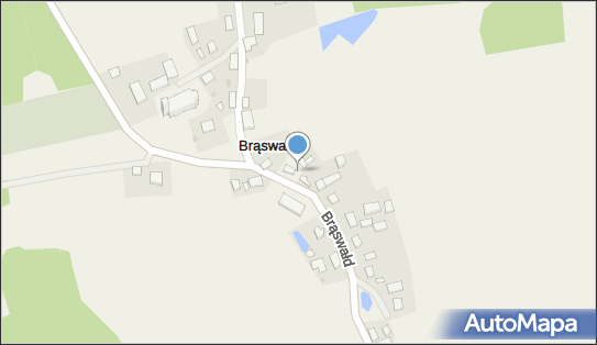 Paczkomat InPost BOSV01BAPP, Brąswałd 21, Brąswałd 11-001