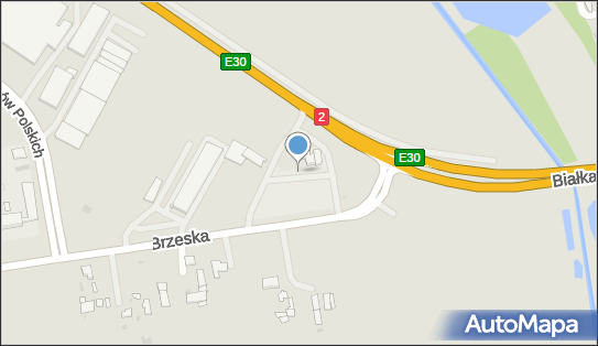 Paczkomat InPost BPO04N, Brzeska 174, Biała Podlaska 21-500