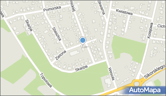 Paczkomat InPost BRD03HP, Zielona 1, Brodnica 87-300