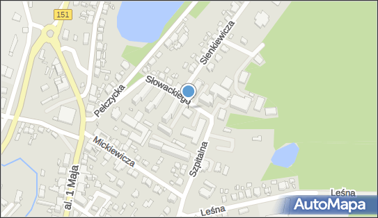 Paczkomat InPost BRL06M, Słowackiego 5, Barlinek 74-320