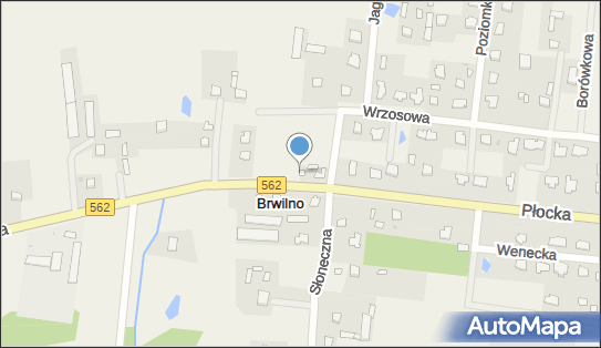 Paczkomat InPost BRV01M, Płocka 42, Brwilno 09-400