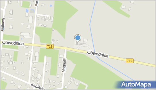 Paczkomat InPost BRW02M, Obwodnica 20, Brwinów 05-840