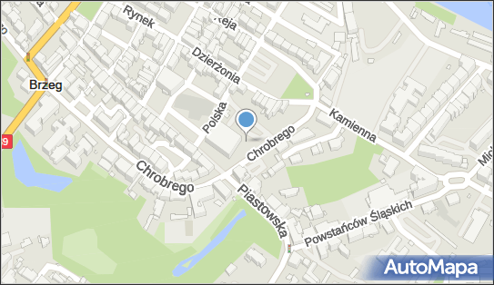 Paczkomat InPost BRZ04M, Długa 2, Brzeg 49-306