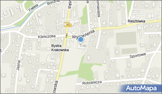 Paczkomat InPost BST01M, Wyzwolenia 6, Bystra 43-360