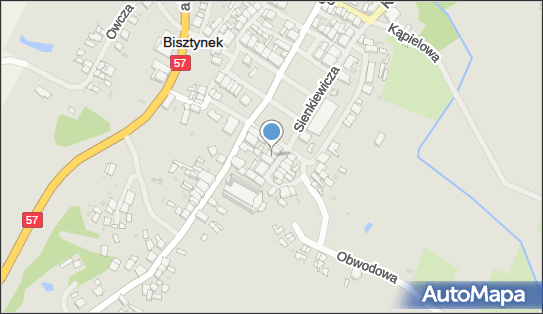 Paczkomat InPost BSZ01N, Kajki 7, Bisztynek 11-230