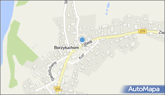 Paczkomat InPost BTU02M, Zwycięstwa 2A, Borzytuchom 77-141