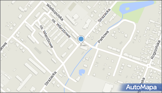 Paczkomat InPost BUD03BAPP, Strażacka 11, Budzyń 64-840