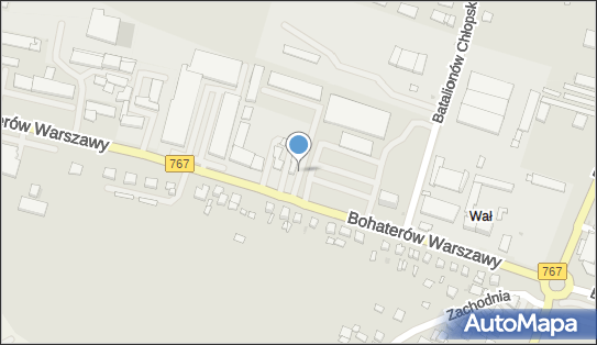 Paczkomat InPost BUS01ML, Bohaterów Warszawy 116, Busko-Zdrój 28-100