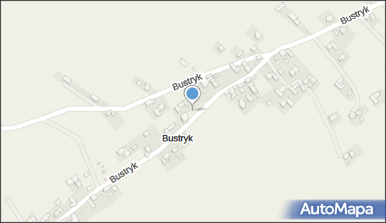 Paczkomat InPost BUST01BAPP, Bustryk 38B, Bustryk 34-521