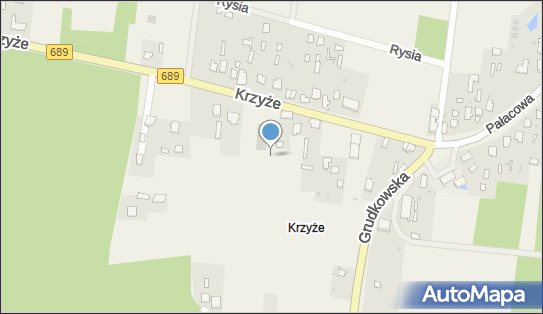 Paczkomat InPost BWZ01BAPP, Krzyże 19, Białowieża 17-230