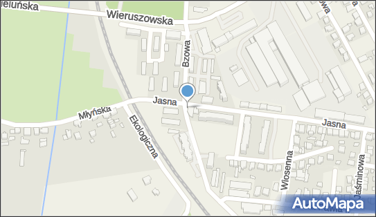 Paczkomat InPost BXN01N, Jasna 1A, Baranów 63-604