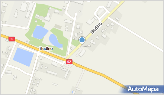 Paczkomat InPost BXO01M, Bedlno 27B, Bedlno 99-311