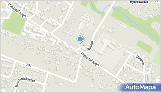 Paczkomat InPost BYC03M, Piłsudskiego 79, Bychawa 23-100