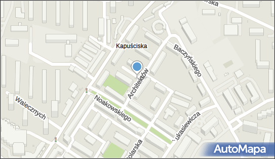 Paczkomat InPost BYD03H, Architektów 6, Bydgoszcz 85-804