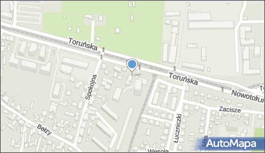 Paczkomat InPost BYD05BAPP, Spokojna 9, Bydgoszcz 85-838