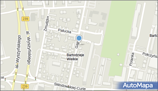 Paczkomat InPost BYD05M, Gajowa 68, Bydgoszcz 85-087