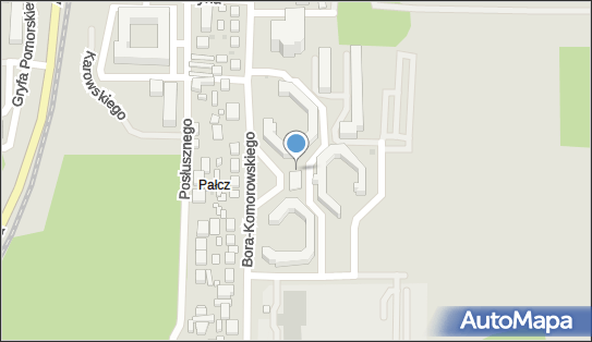 Paczkomat InPost BYD06M, Bora-Komorowskiego 8, Bydgoszcz 85-793