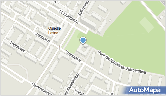 Paczkomat InPost BYD10A, Czerkaska 11, Bydgoszcz 85-636