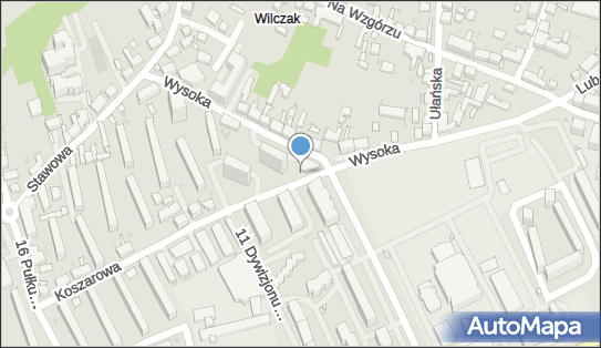 Paczkomat InPost BYD110M, Wysoka 3, Bydgoszcz 85-323