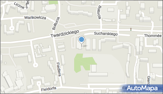 Paczkomat InPost BYD121M, Józefa Twardzickiego 40, Bydgoszcz 85-791