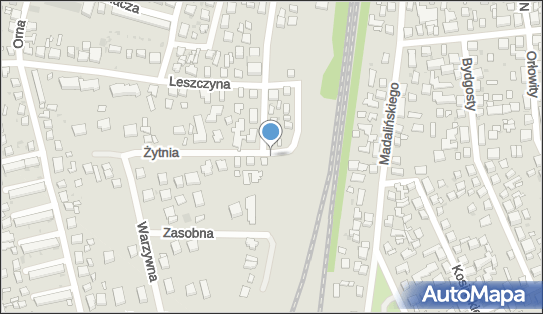 Paczkomat InPost BYD14BAPP, Żytnia 5, Bydgoszcz 85-356