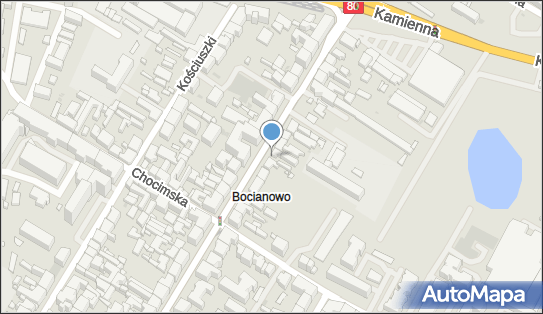 Paczkomat InPost BYD161M, Gdańska 114, Bydgoszcz 85-021