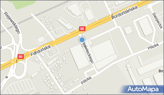 Paczkomat InPost BYD20A, Fordońska 258, Bydgoszcz 85-790