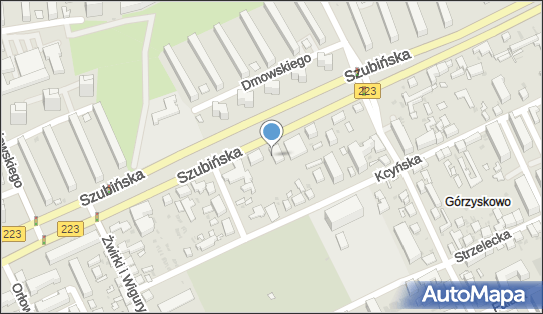 Paczkomat InPost BYD28A, Szubińska 79, Bydgoszcz 85-312