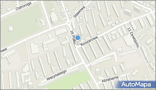 Paczkomat InPost BYD33M, 16 Pułku Ułanów Wielkopolskich 2a 85-319