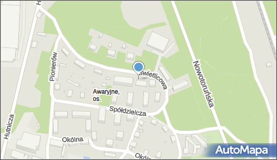 Paczkomat InPost BYD42A, Świetlicowa 8, Bydgoszcz 85-884