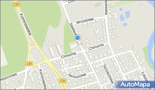 Paczkomat InPost BYD50M, Chmurna 5, Bydgoszcz 85-411