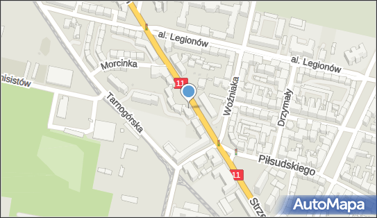 Paczkomat InPost BYT01APP, Strzelców Bytomskich 27, Bytom 41-902
