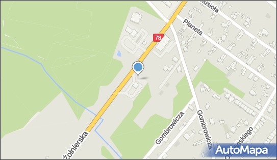 Paczkomat InPost BYT01G, Żołnierska 124, Bytom 41-936