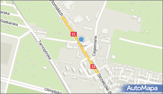 Paczkomat InPost BYT01N, Strzelców Bytomskich 36, Bytom 41-900