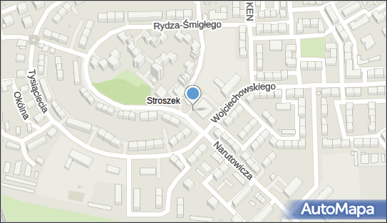Paczkomat InPost BYT03A, Wojciechowskiego 8, Bytom 41-933