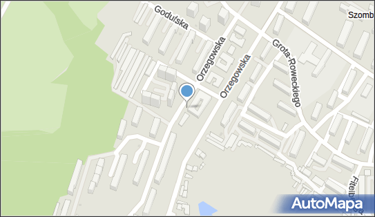 Paczkomat InPost BYT08N, Orzegowska 52A, Bytom 41-907