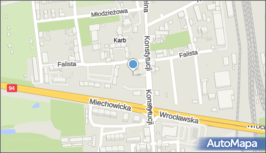 Paczkomat InPost BYT12A, Konstytucji 111, Bytom 41-906